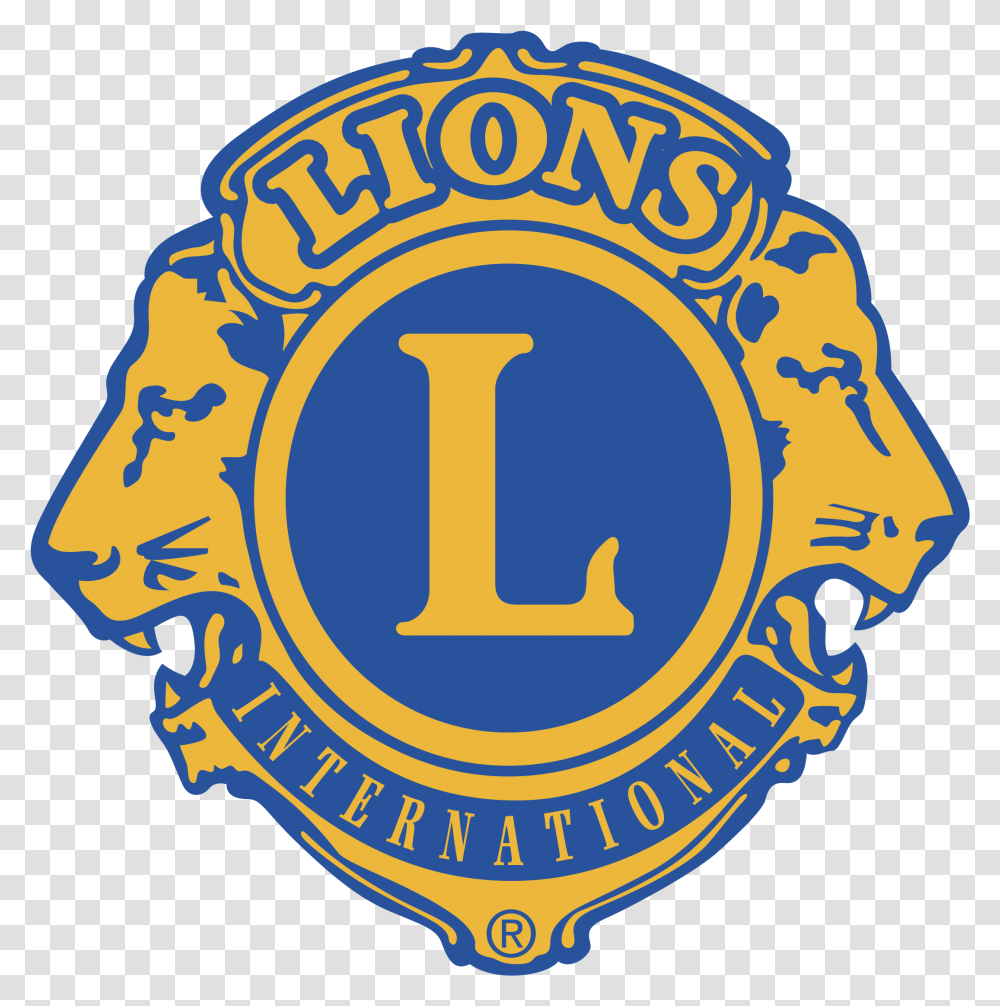 Logo Lions Club Vector, Trademark, Number Transparent Png