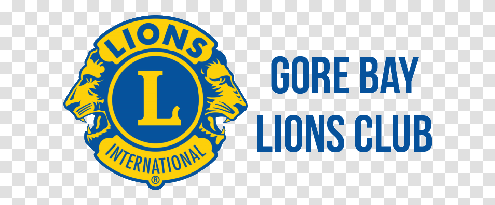 Logo Lions Clubs International Organization Gif Camp Lions, Label, Word Transparent Png
