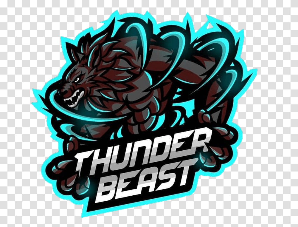 Logo Logos Fortnite Disign Sticker By Yosef Thunder Beast Gaming Logo, Graphics, Art, Flyer, Poster Transparent Png