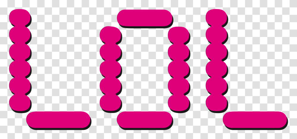 Logo Lol Lol, Alphabet, Texture, Purple Transparent Png