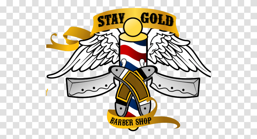 Logo Los Artista Barber Shop Logo Barber Shop Sign, Symbol, Emblem, Poster, Advertisement Transparent Png