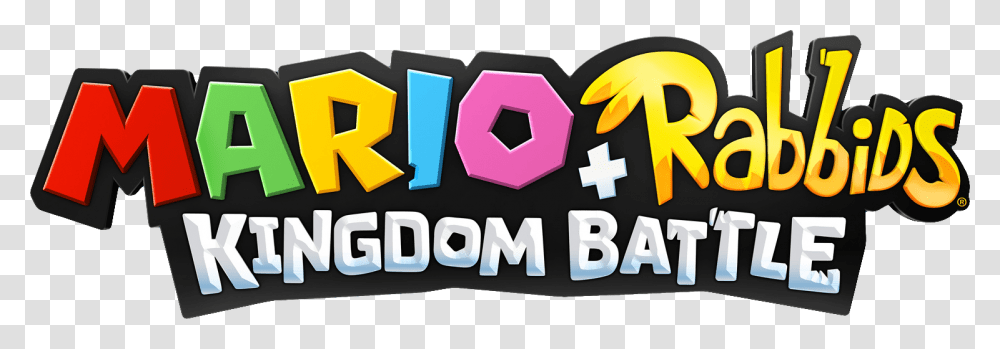 Logo Mario Rabbids Kingdom Battle Logo, Pac Man Transparent Png