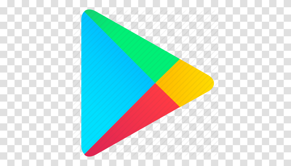 Logo Market Marketplace Play Playstore Icon, Triangle, Rug Transparent Png