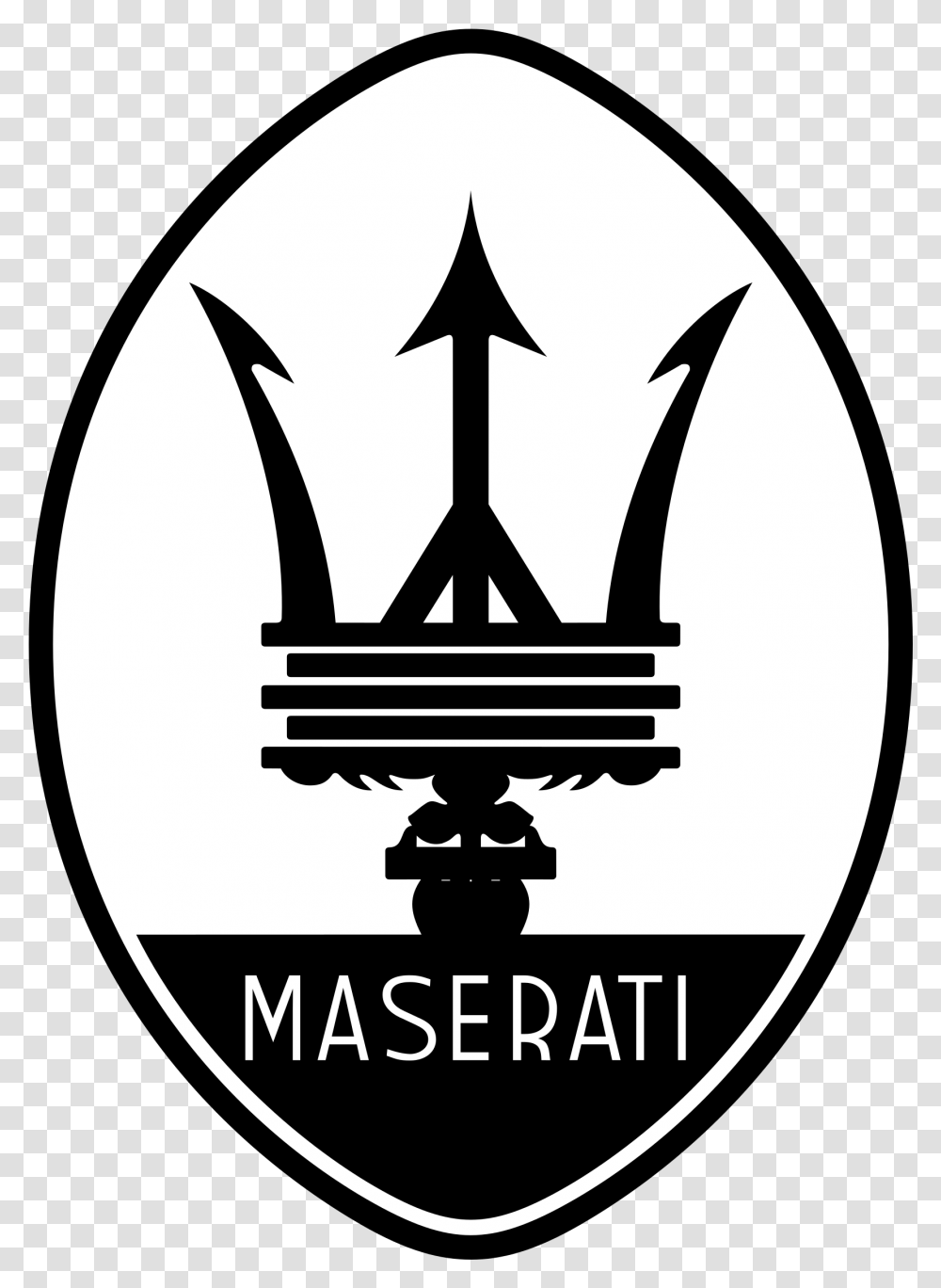 Logo Maserati Vettoriale, Spear, Weapon, Weaponry, Trident Transparent Png