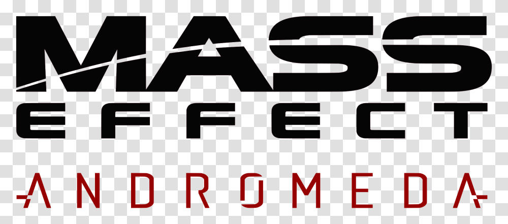 Logo Mass Effect Andromeda Zweifarbig, Triangle, Computer Keyboard, Computer Hardware Transparent Png