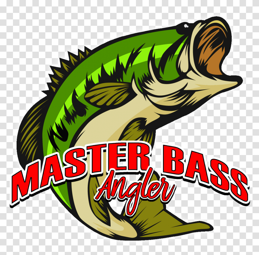 Logo Master Bass Pro Angler Game, Animal, Reptile, Iguana, Lizard Transparent Png