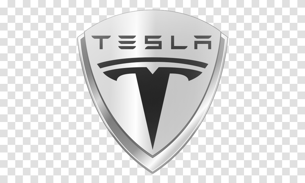 Logo Meaning And History Tesla Symbol Tesla Motors Logo, Armor, Shield, Plectrum Transparent Png