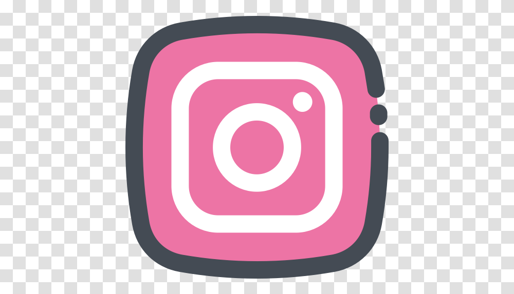 Logo Media Network Social Web Icon Instagram Dark Logo, Label, Text, Electronics, Food Transparent Png