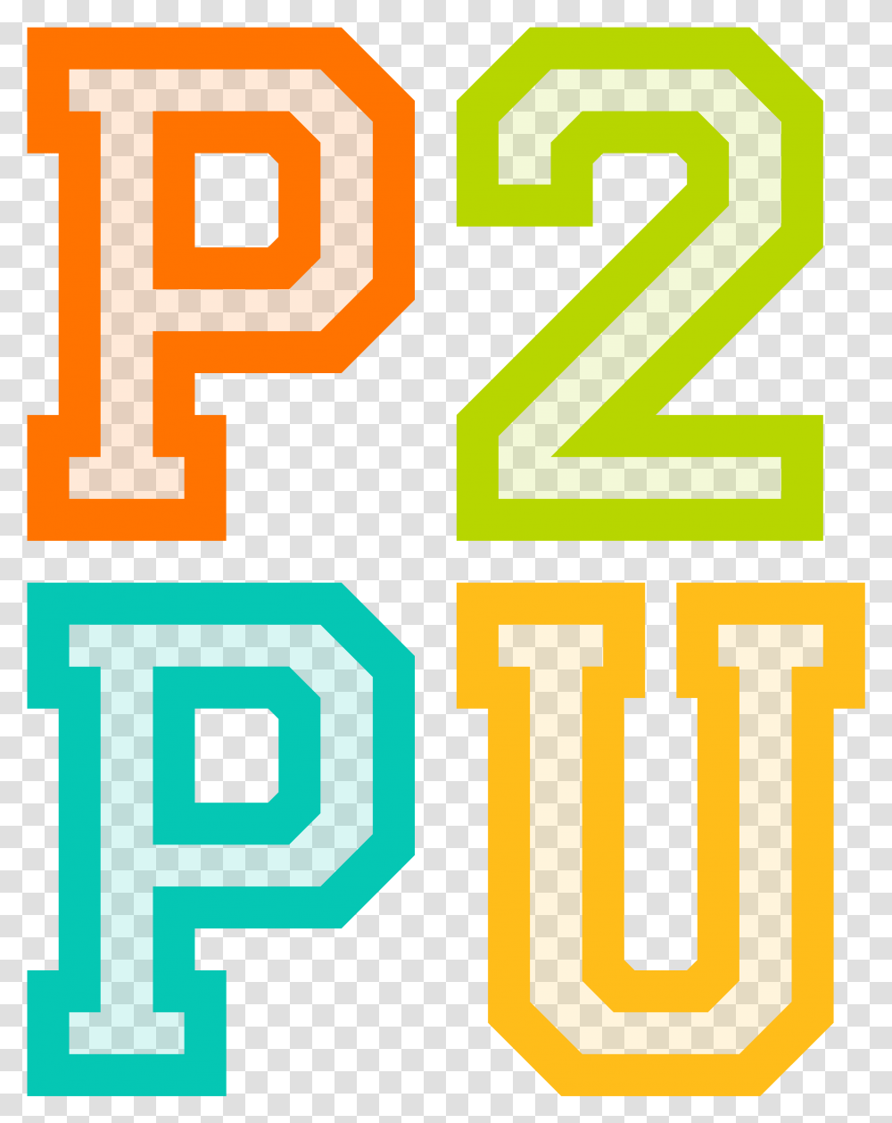 Logo Medium Rgb 02 P2pu Logo, Number, Alphabet Transparent Png