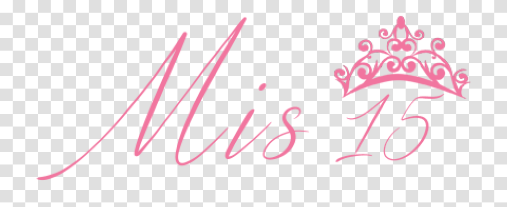 Logo Mis 15 1 Image Mis Quince Anos, Text, Handwriting, Bow, Alphabet Transparent Png
