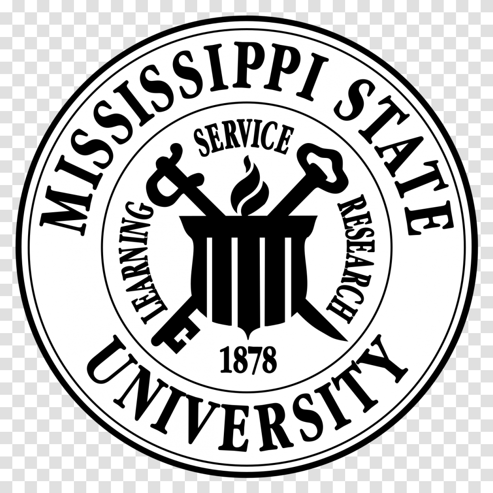 Logo Mississippi State University, Trademark, Emblem Transparent Png
