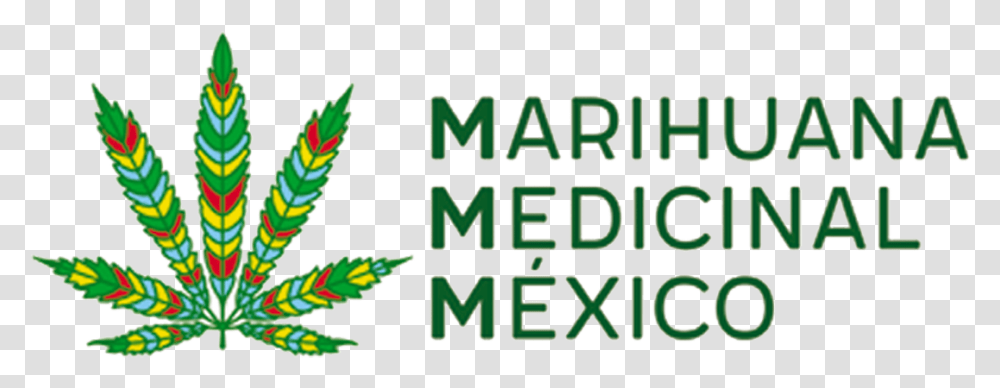 Logo Modificado 2 Marihuana Medicinal Mexico Cannabis Medicinal Logo, Vegetation, Plant, Green, Text Transparent Png