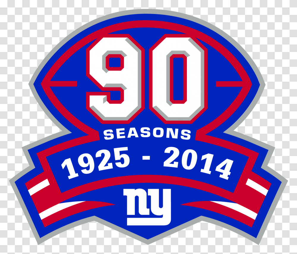 Logo New York Giants Logos And Uniforms Of The New York Giants, First Aid, Leisure Activities Transparent Png