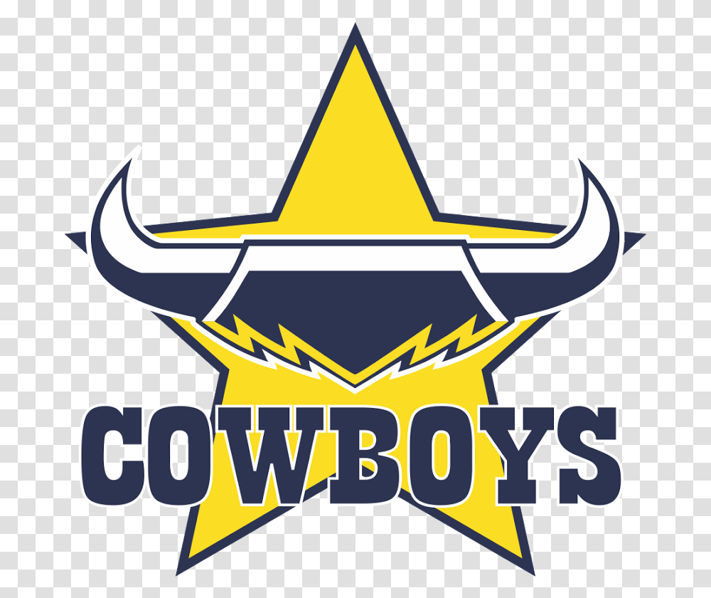 Logo North Queensland Cowboys, Apparel, Emblem Transparent Png