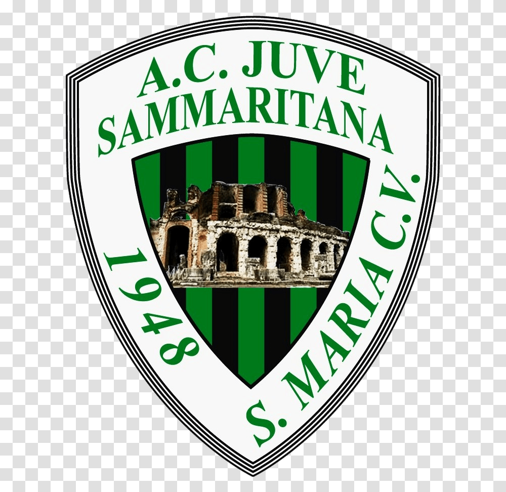 Logo Nuova Juve Sammaritana Emblem, Trademark, Badge, Lager Transparent Png