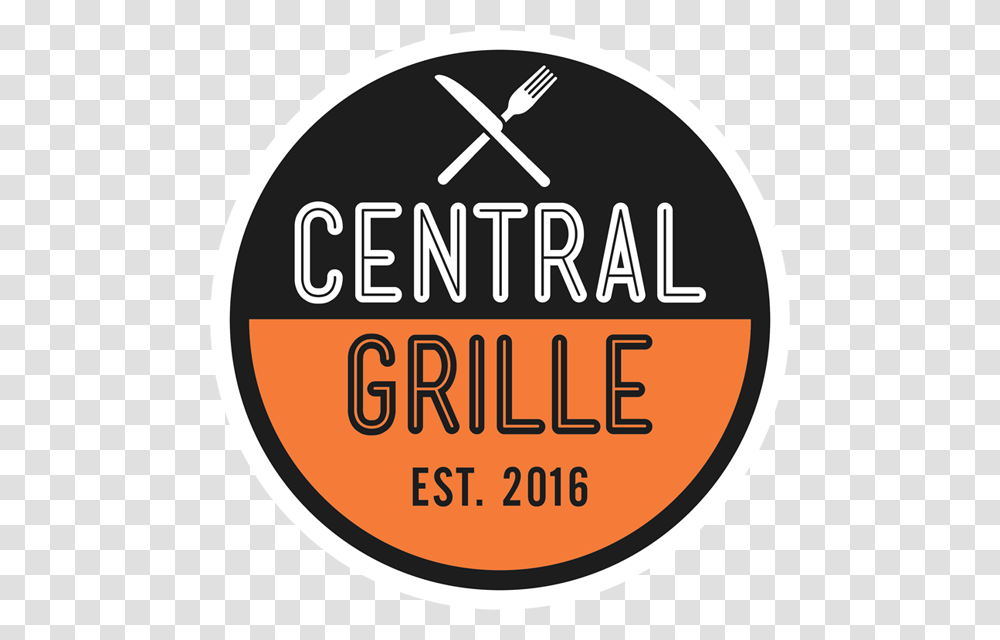 Logo Of Centralgrille Central Grill Glendale, Label, Word Transparent Png