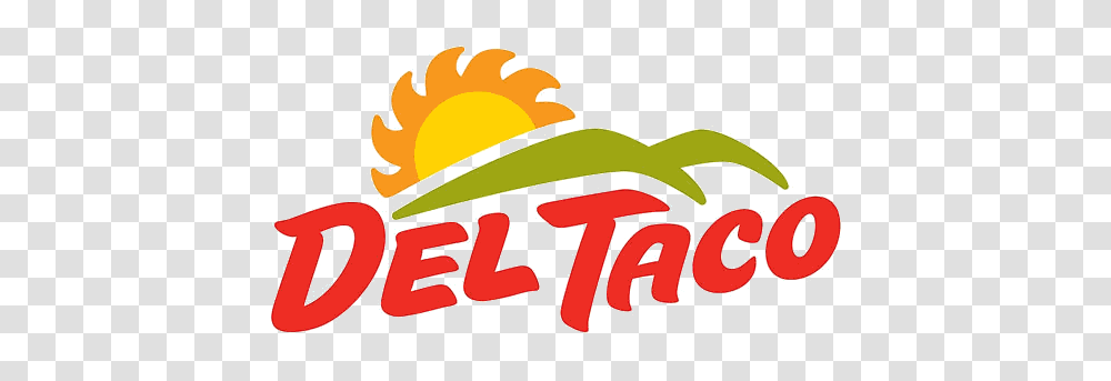 Logo Of Del Taco, Light, Label, Food Transparent Png