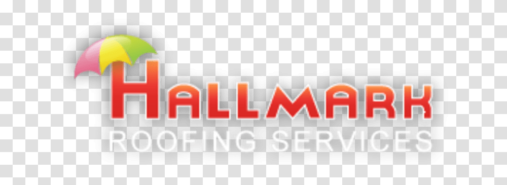 Logo Of Hallmark Roofing Services Graphic Design, Word, Alphabet, Arrow Transparent Png