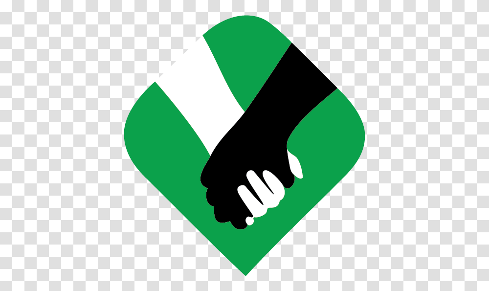 Logo Of Hand In With Haiti, Symbol, Holding Hands Transparent Png