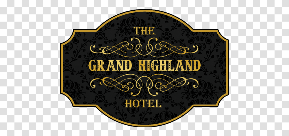 Logo Of Hotel Highland, Alphabet, Label, Outdoors Transparent Png