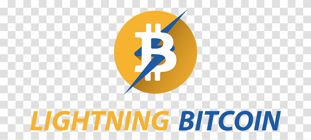 Logo Of Lightning Bitcoin Lightning Bitcoin, Trademark, Road Sign Transparent Png