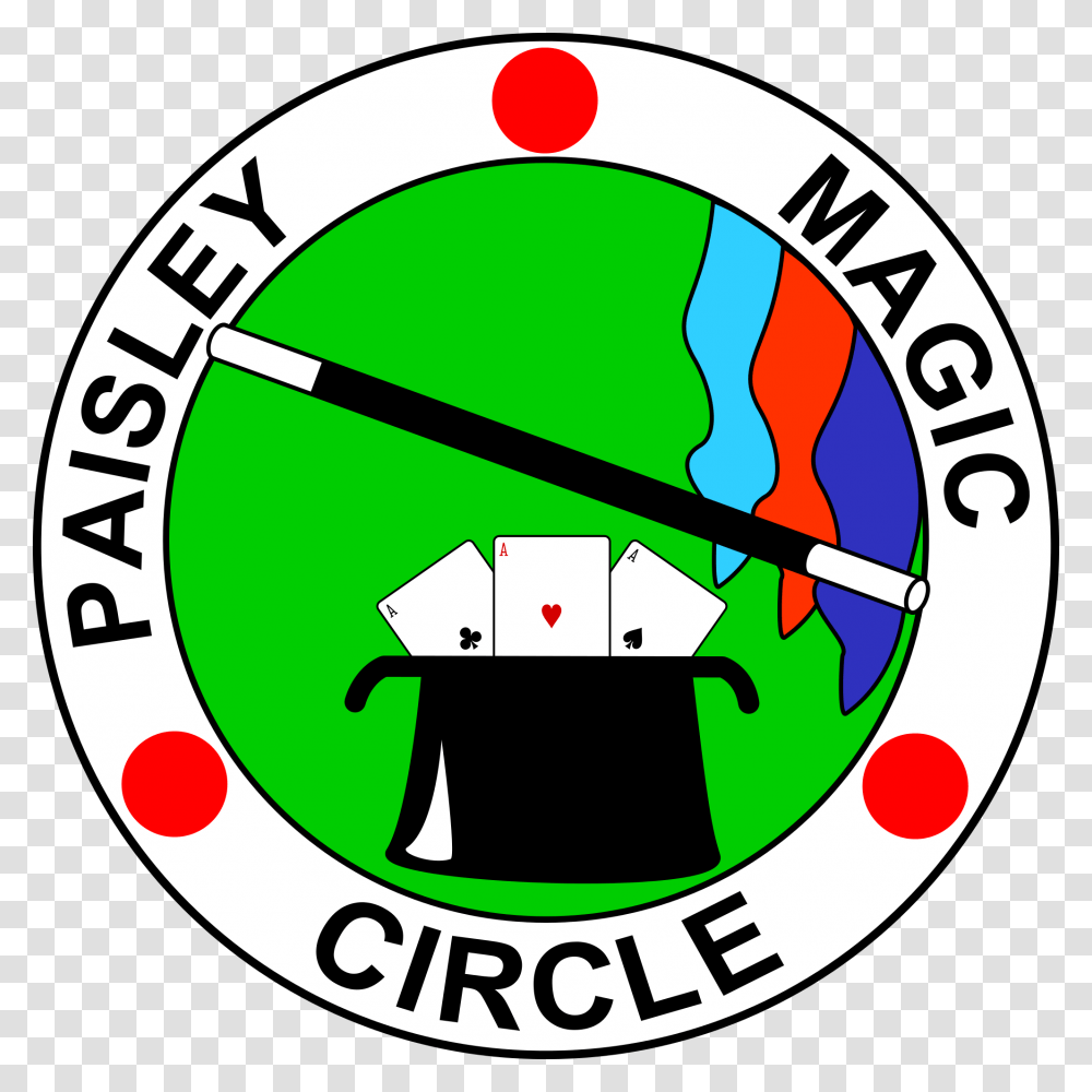 Logo Of Paisley Magic Circle, Analog Clock, Wall Clock Transparent Png