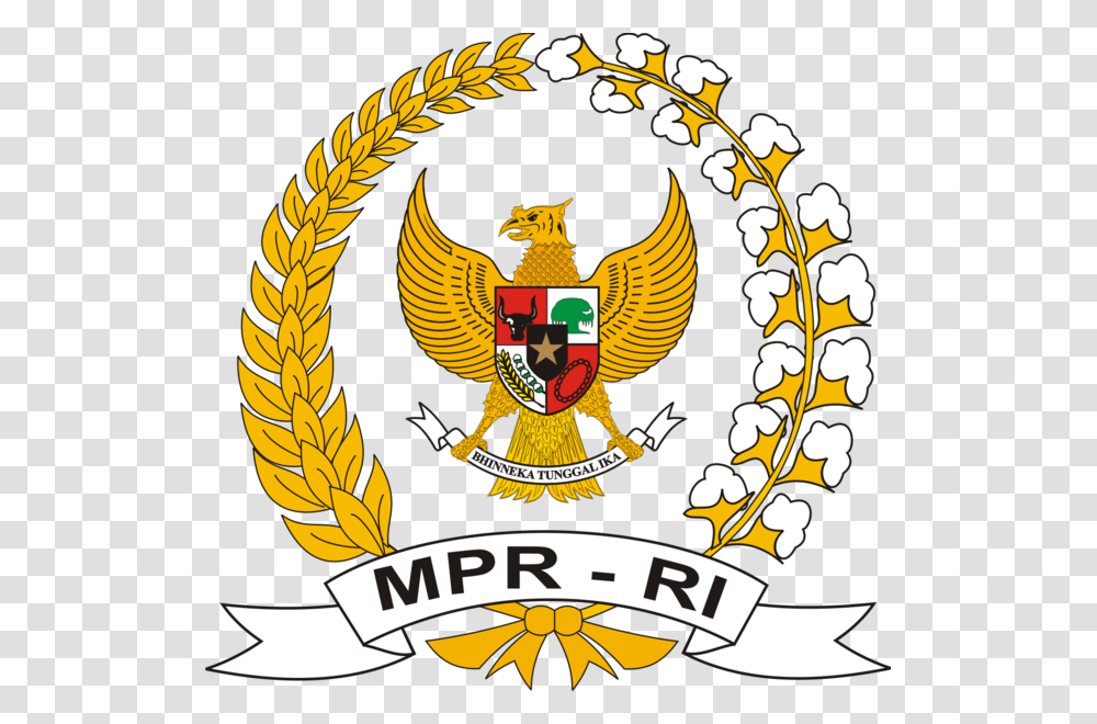 Logo Of People's Consultative Assembly Indonesia People's Consultative Assembly, Emblem, Poster, Advertisement Transparent Png