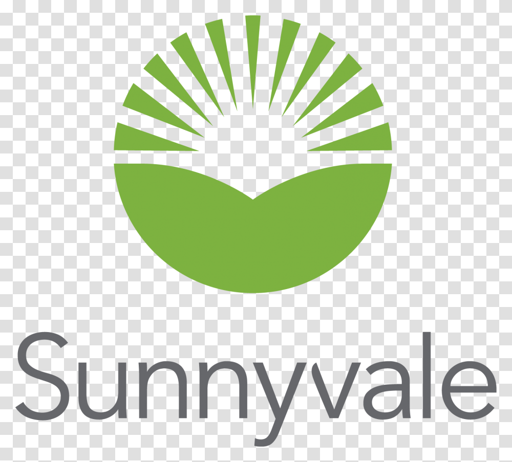 Logo Of Sunnyvale California City Of Sunnyvale Logo, Trademark, Green, Recycling Symbol Transparent Png