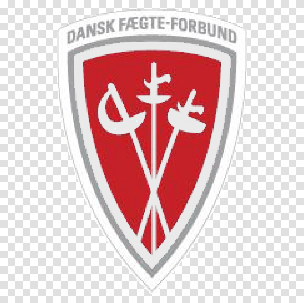 Logo Of The Dansk Faegte Forbundet I 2020 Automotive Decal, Armor, Shield, Rug Transparent Png