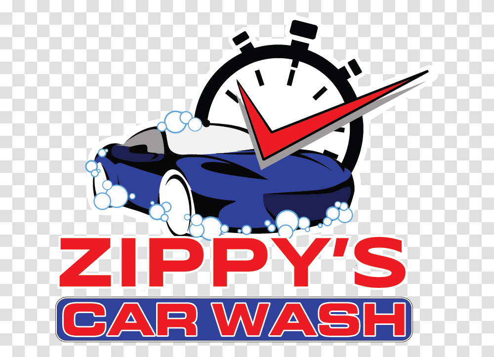 Logo Of Zippy S Car Wash Business Logos Car Wash Hd, Lawn Mower, Tool, Vehicle, Transportation Transparent Png