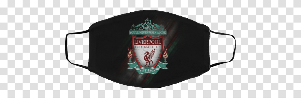 Logo Official Liverpool Fc Face Masks Merry Grinchmas Face Mask, Symbol, Trademark, Emblem, Clothing Transparent Png