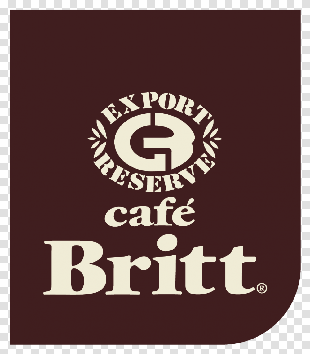 Logo Oficial Cafe Britt Cafe, Label, Alphabet Transparent Png