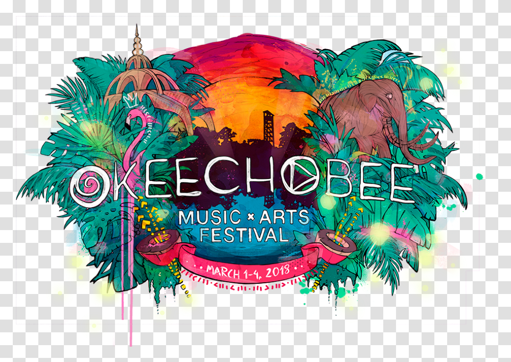 Logo Okeechobee Music Festival Logo, Poster, Advertisement, Flyer, Paper Transparent Png
