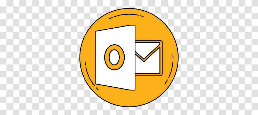 Logo Orange Outlook Free Icon Of Dot, Text, Number, Symbol, Label Transparent Png