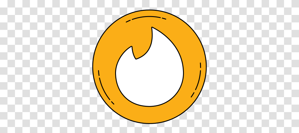 Logo Orange Tinder Free Icon Of Vertical, Banana, Fruit, Plant, Food Transparent Png