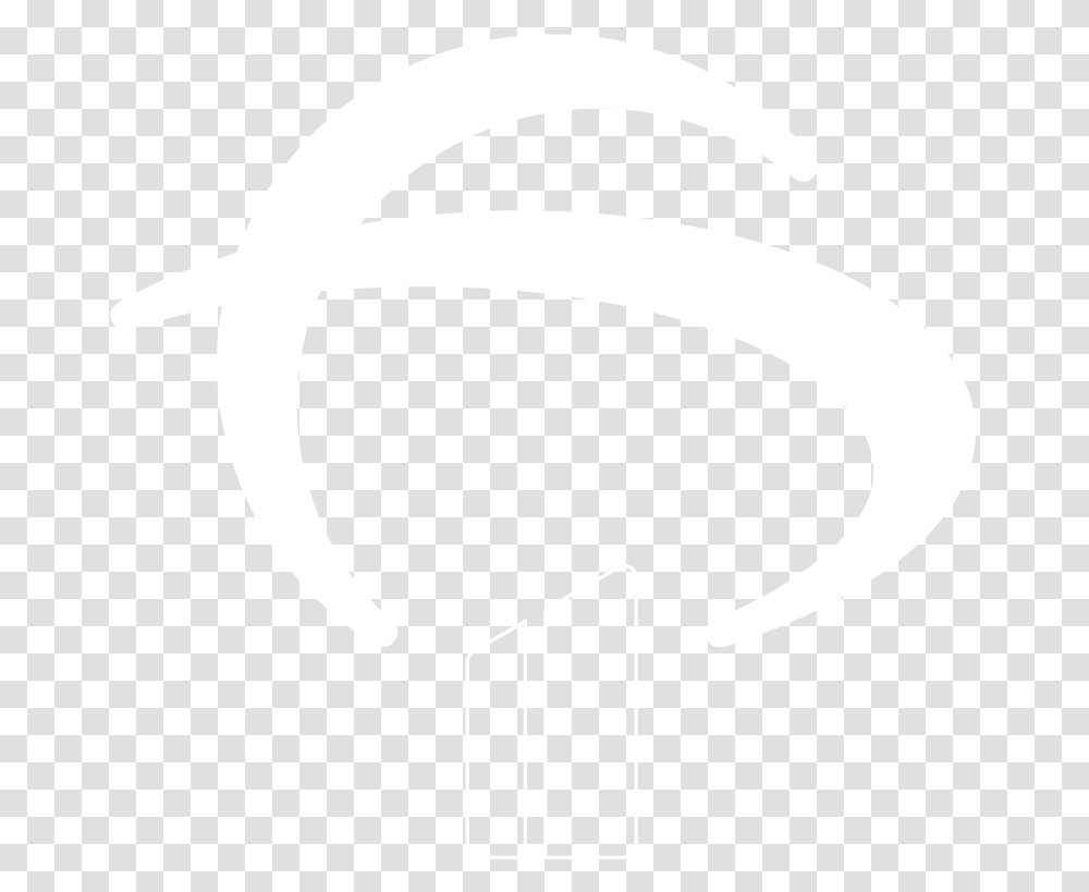 Logo Outline Com Arco DestacadoTitle Logo Crescent, Electronics, Stencil Transparent Png