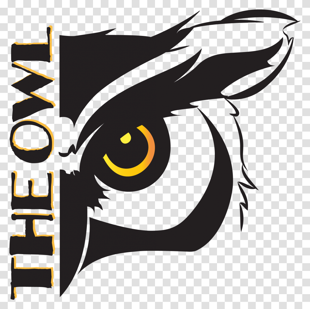 Logo Owl 6 Image Logo Owl, Text, Animal, Mammal, Graphics Transparent Png