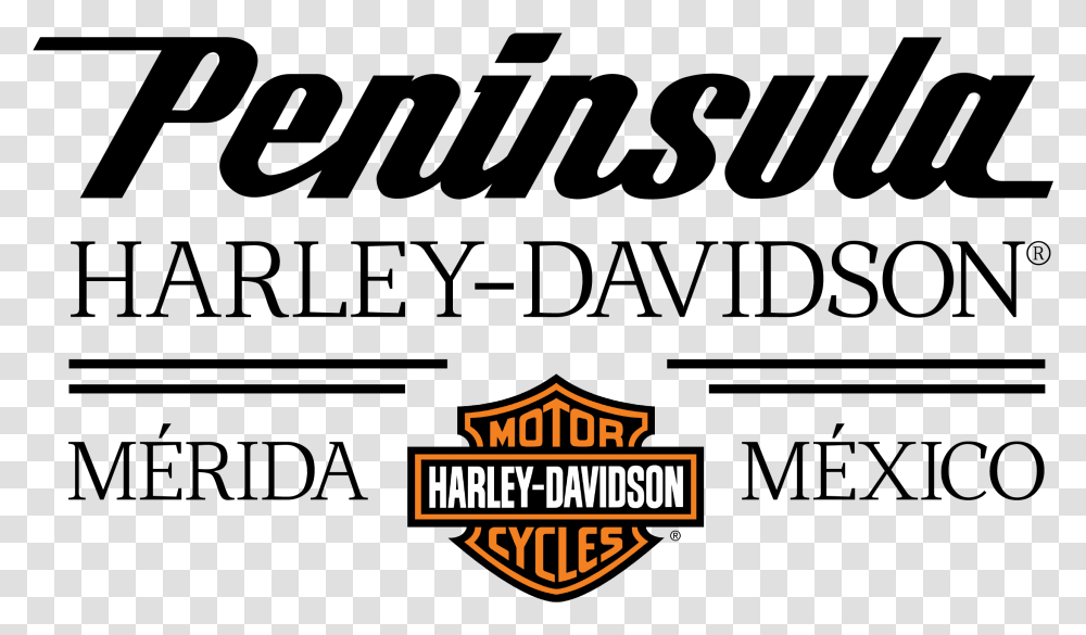 Logo Peninsula Harley Davidson Harley Davidson, Trademark, Alphabet Transparent Png
