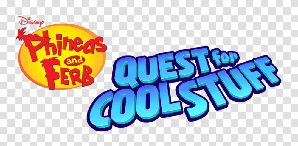 Logo Phineas And Ferb Quest For Cool Stuff, Alphabet, Word, Bazaar Transparent Png