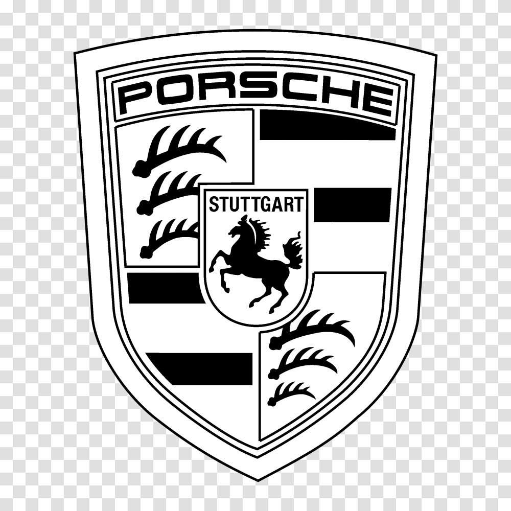 Logo Porsche Porsche Logo, Armor, Shield, Symbol, Trademark Transparent Png