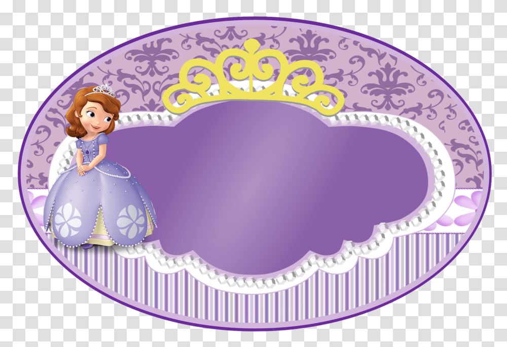Logo Princesa Sofia Image, Figurine, Purple, Toy, Barbie Transparent Png