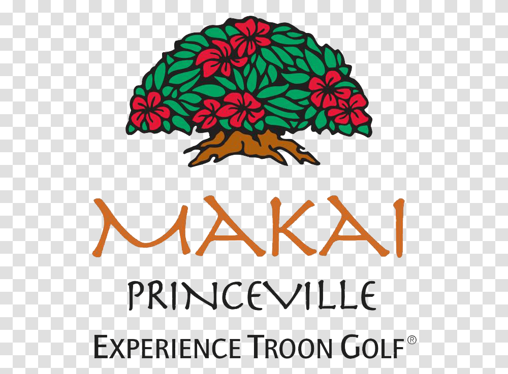 Logo Princeville Makai Golf Club Logo, Pattern Transparent Png