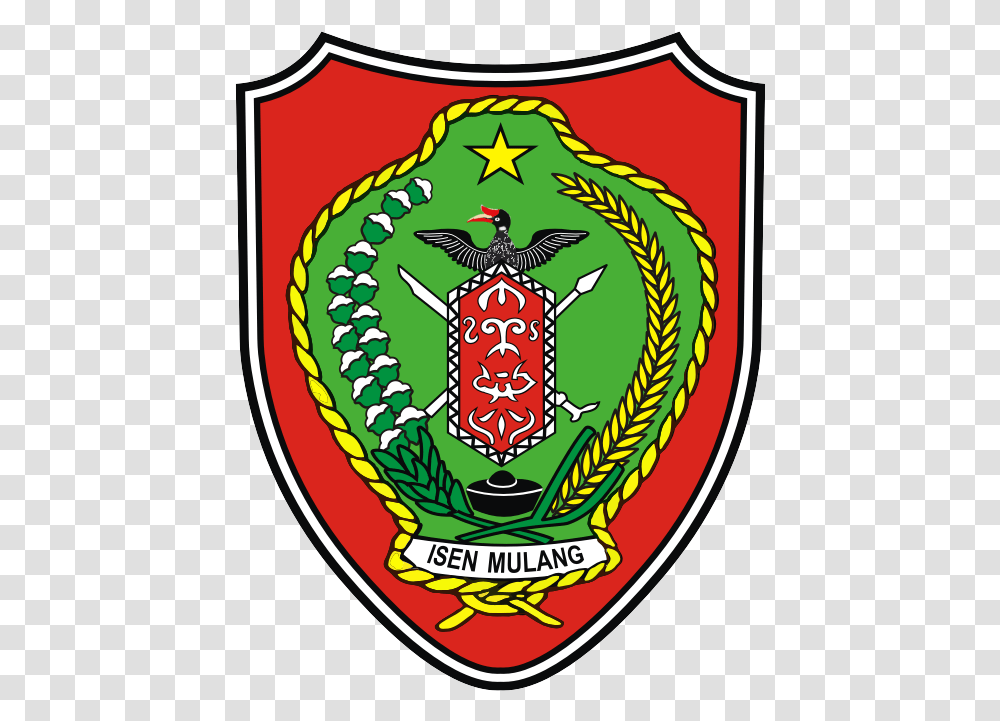 Logo Provinsi Kalimantan Tengah Vector Free Logo Provinsi Kalimantan Tengah, Armor, Symbol, Emblem, Shield Transparent Png