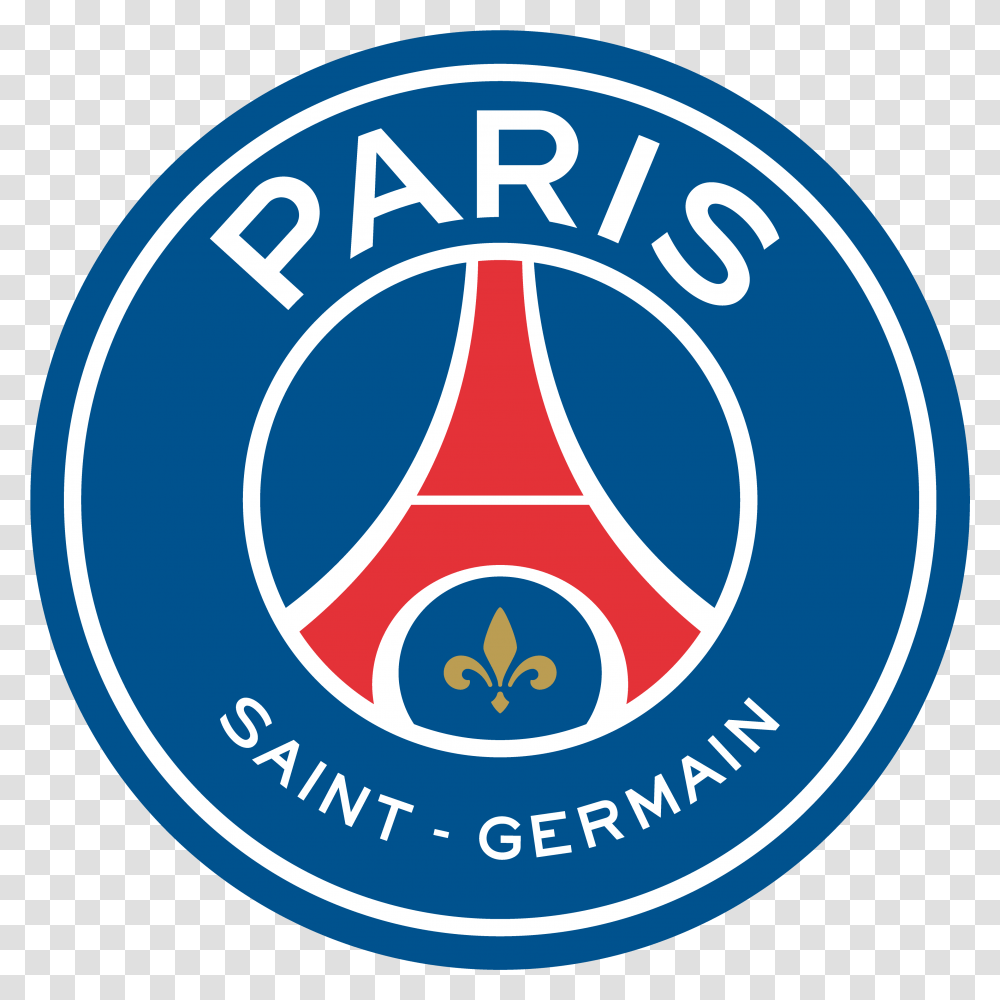 Logo Psg Paris Saint Germain Logo, Trademark, Badge Transparent Png