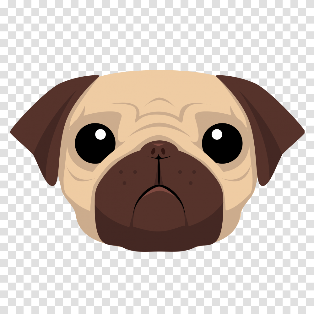 Logo Pug Background, Canine, Mammal, Animal, Pet Transparent Png