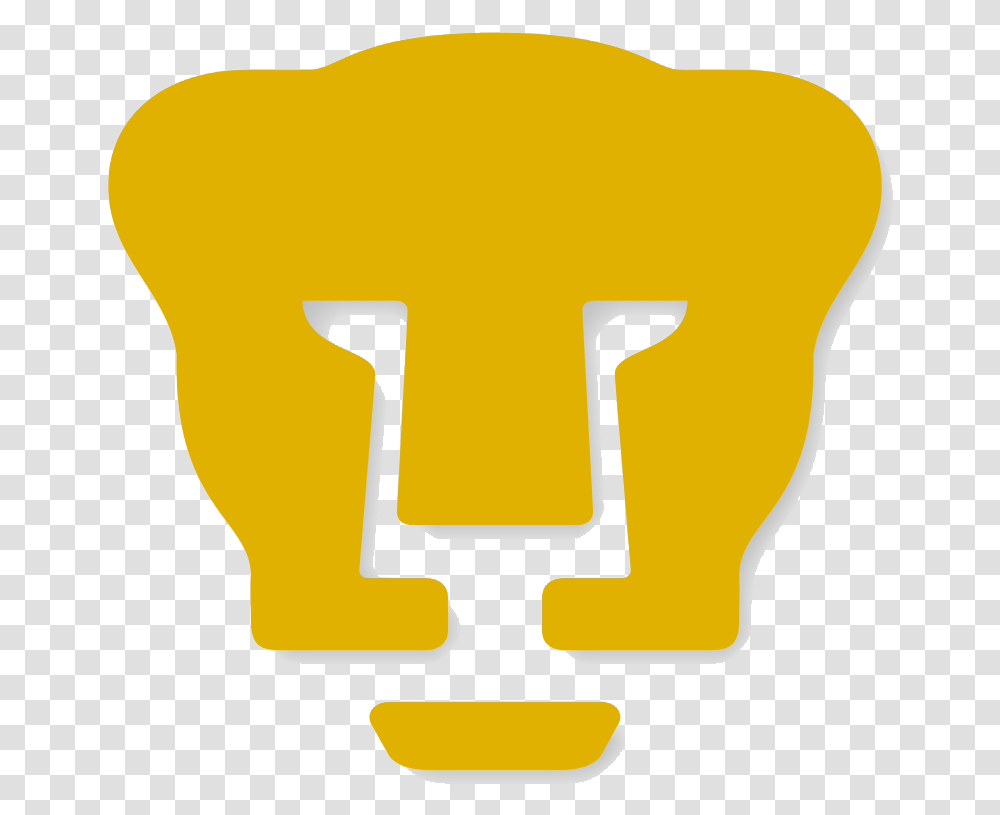 Logo Pumas Unam Posted Pumas Unam Logo, Hand, Light Transparent Png