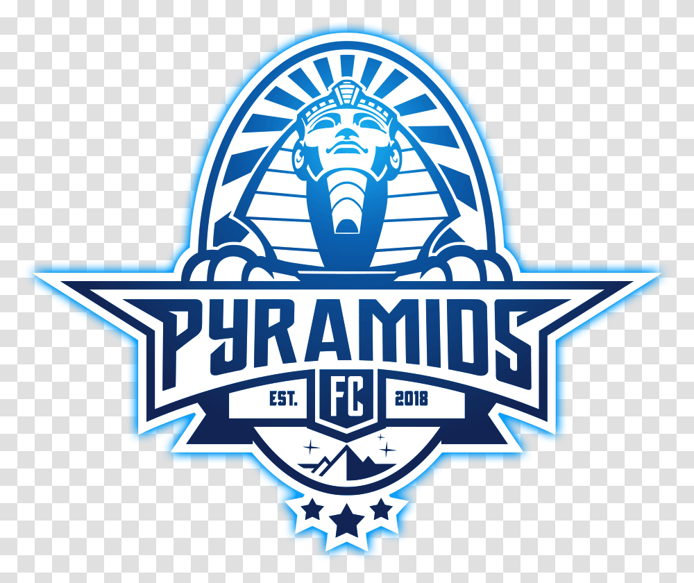 Logo Pyramids Fc Pyramids Fc, Trademark, Emblem, Chair Transparent Png