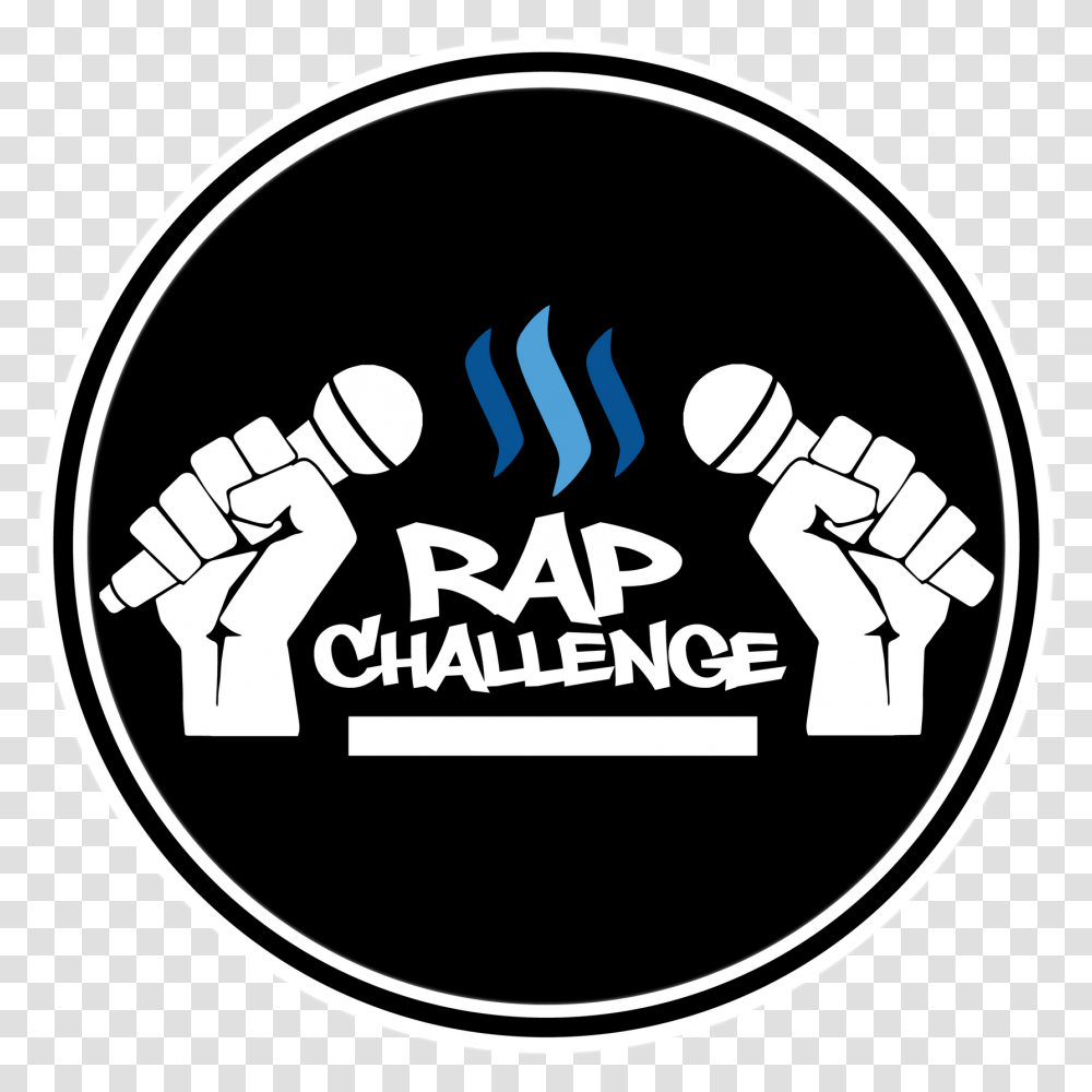 Logo Rap Challenge, Hand, Fist, Stencil Transparent Png