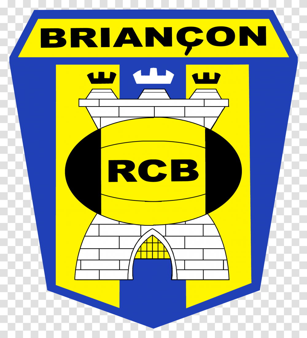 Logo Rcb Briancon Rugby, Label, Poster, Advertisement Transparent Png