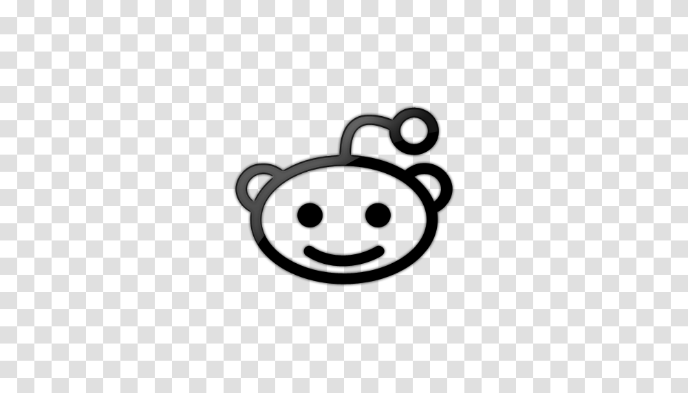 Logo Reddit Icon, Stencil Transparent Png
